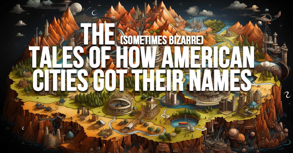 FUN-The (Sometimes Bizarre) Tales of How American Cities Got Their Names